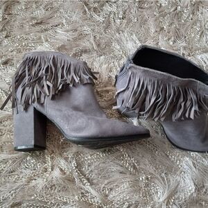 Kenneth Cole REACTION Gray Rotini Ankle Boot Size 10